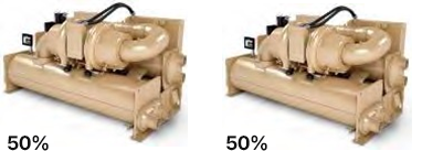 단일 압축 냉동기